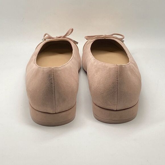 Stuart Weitzman Cap Toe Suede Ballet Flats size 9.5 - Picture 8 of 12